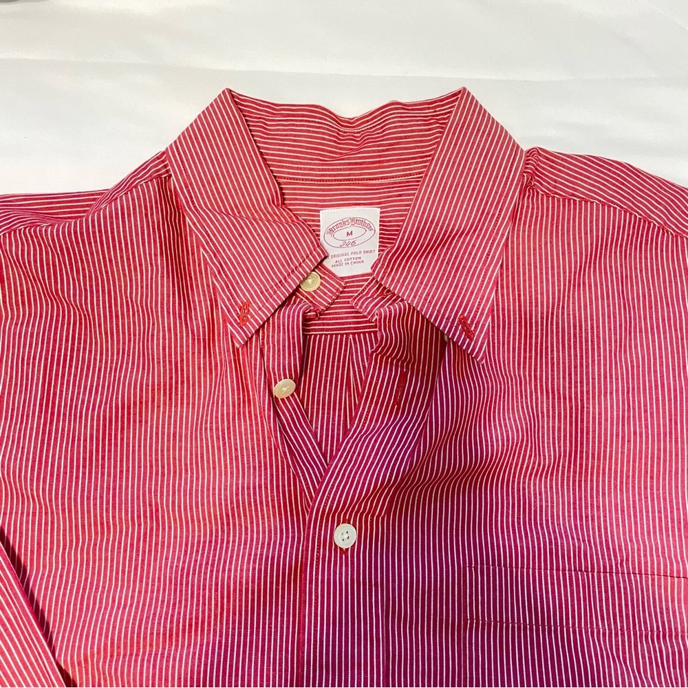 Brooks Brothers 346 Cotton Button Down in Medium